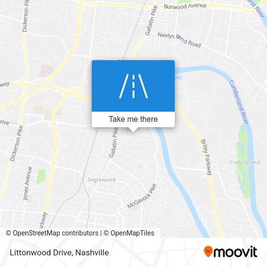 Littonwood Drive map