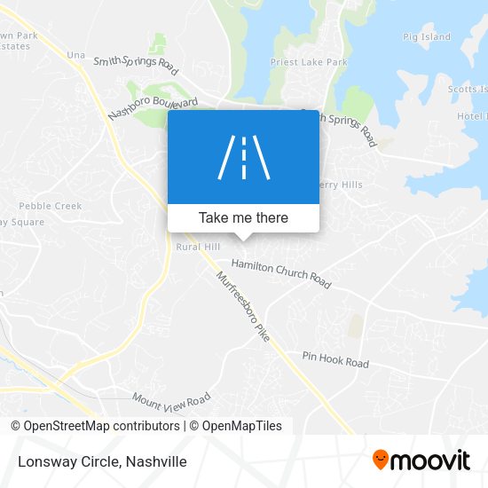 Mapa de Lonsway Circle