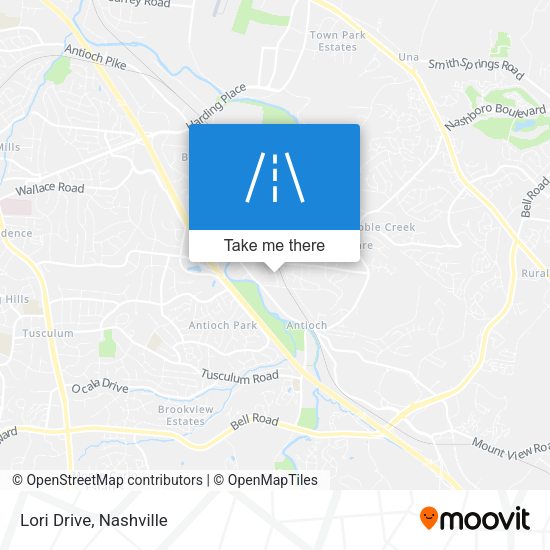 Mapa de Lori Drive