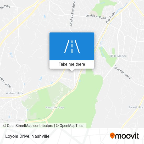 Mapa de Loyola Drive