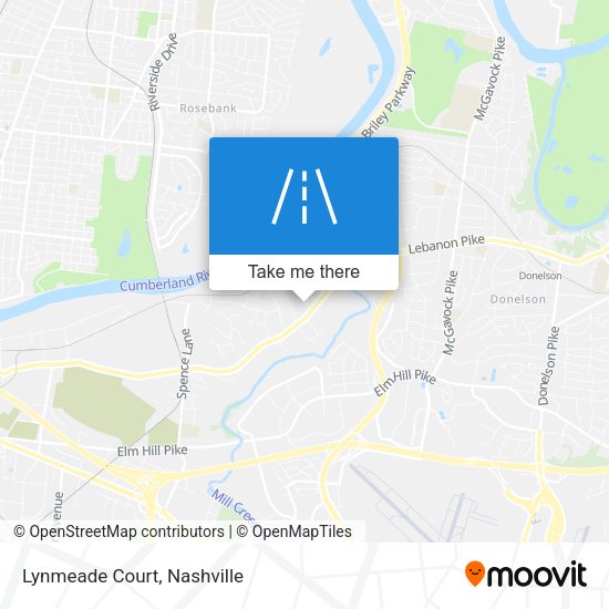 Mapa de Lynmeade Court