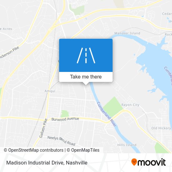 Madison Industrial Drive map