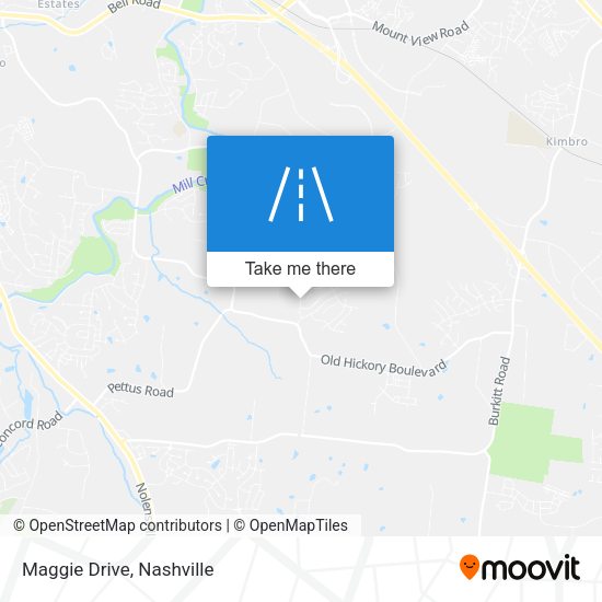 Mapa de Maggie Drive