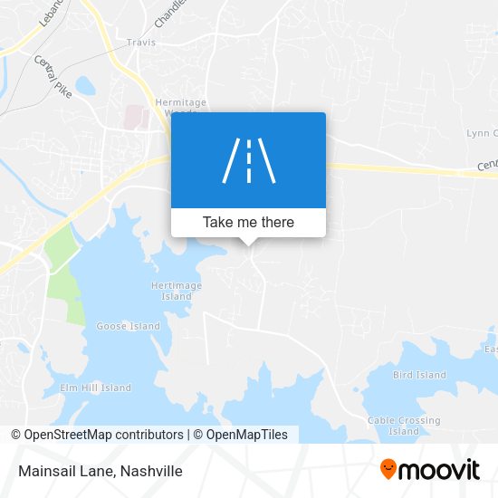 Mainsail Lane map