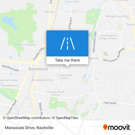 Mapa de Manassas Drive