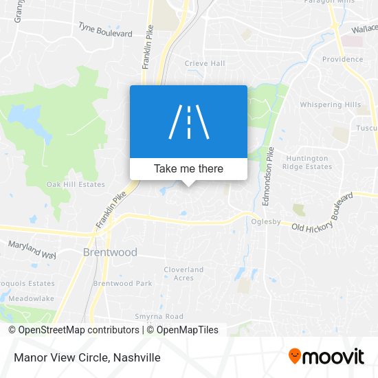 Manor View Circle map