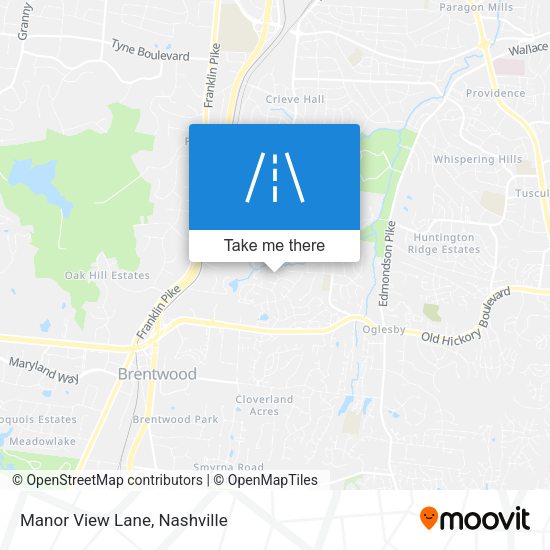 Mapa de Manor View Lane