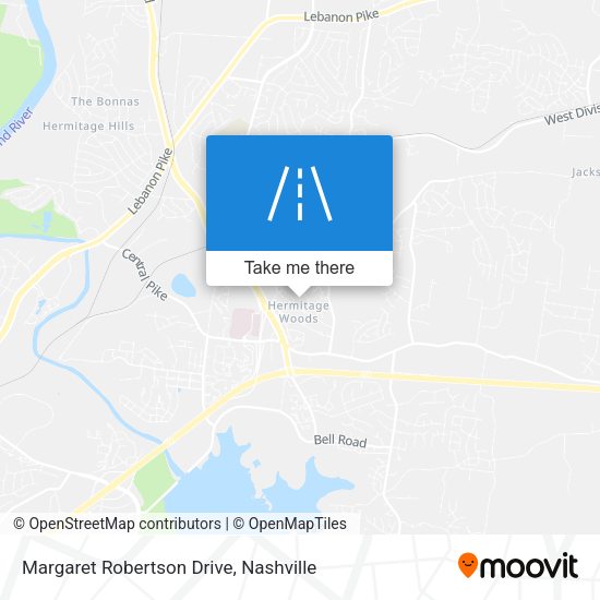 Margaret Robertson Drive map