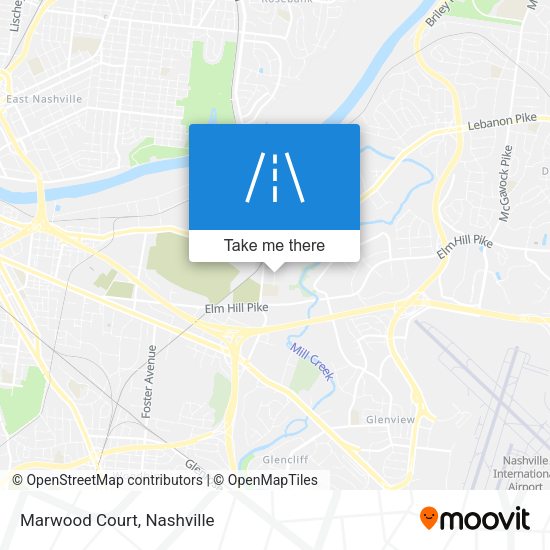 Mapa de Marwood Court