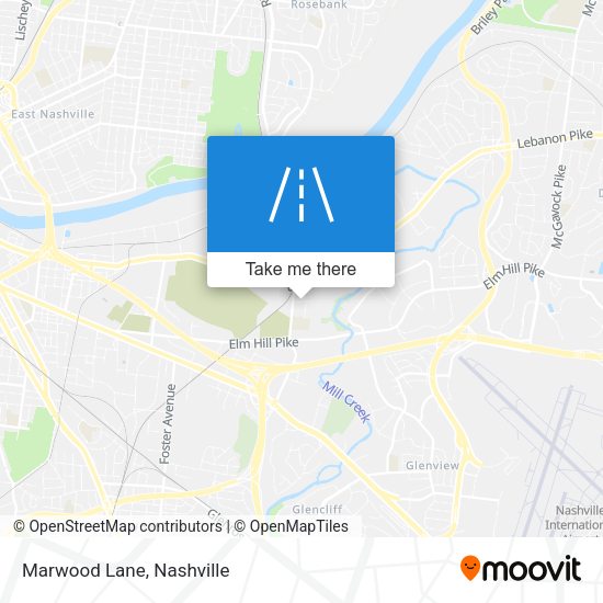 Mapa de Marwood Lane
