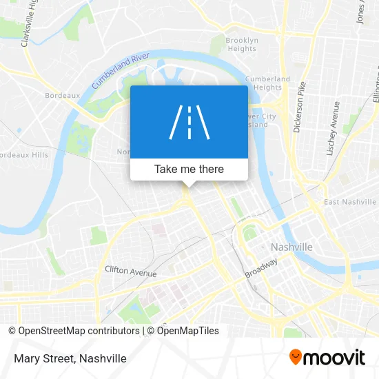 Mapa de Mary Street