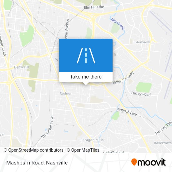 Mapa de Mashburn Road