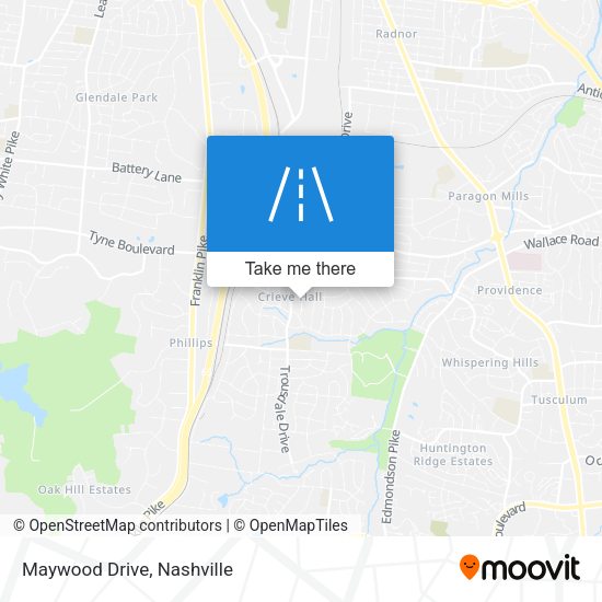 Mapa de Maywood Drive
