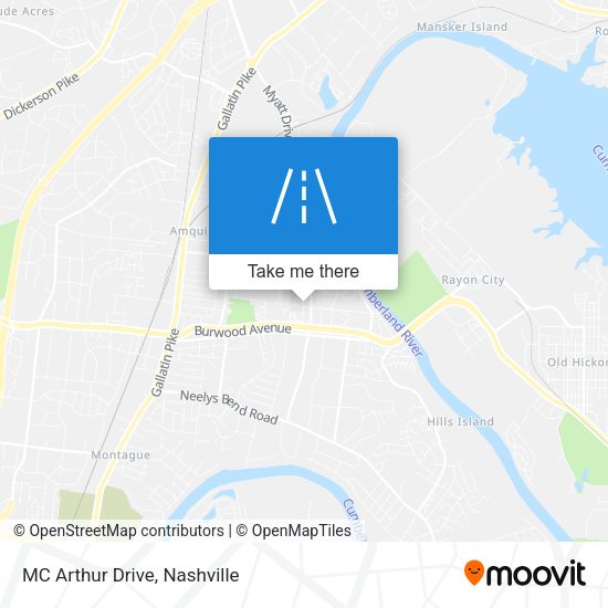Mapa de MC Arthur Drive