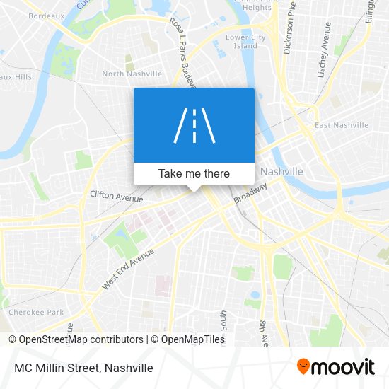 Mapa de MC Millin Street