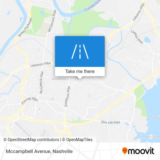 Mccampbell Avenue map