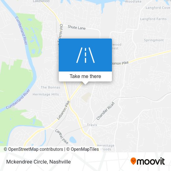Mapa de Mckendree Circle