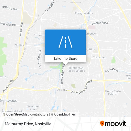Mapa de Mcmurray Drive