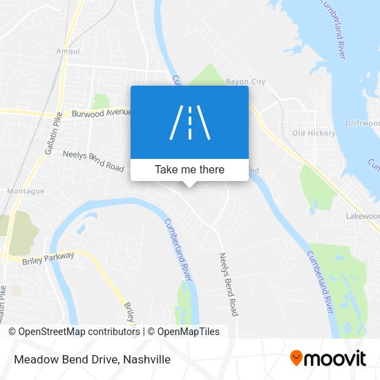 Mapa de Meadow Bend Drive