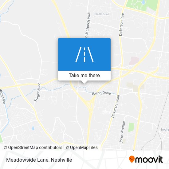 Mapa de Meadowside Lane