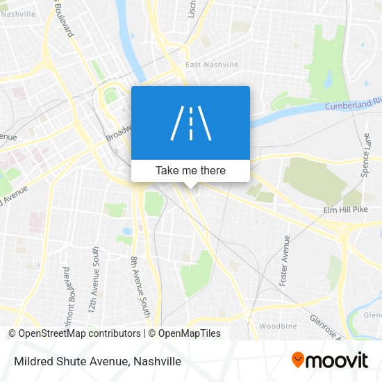 Mildred Shute Avenue map