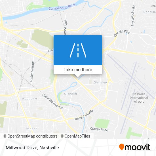 Mapa de Millwood Drive