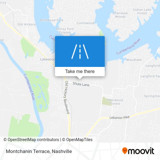 Montchanin Terrace map
