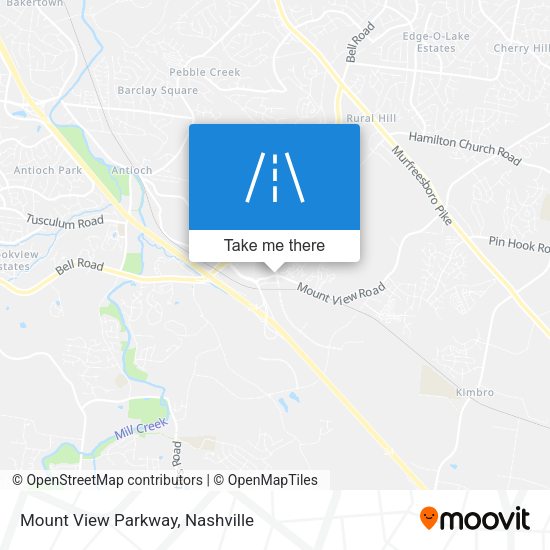 Mount View Parkway map