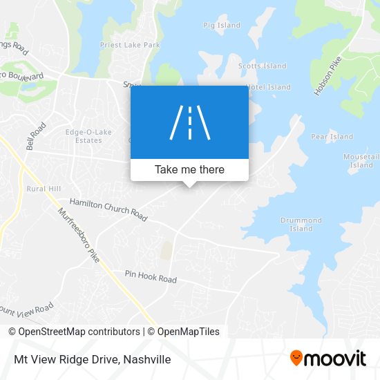 Mapa de Mt View Ridge Drive