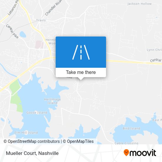 Mapa de Mueller Court
