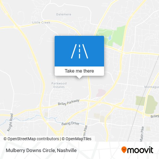 Mapa de Mulberry Downs Circle