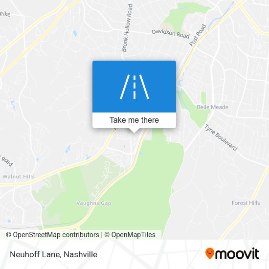 Mapa de Neuhoff Lane