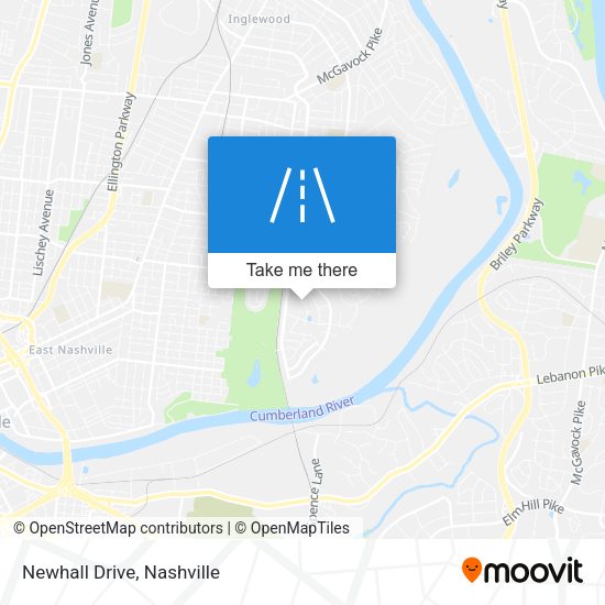 Mapa de Newhall Drive