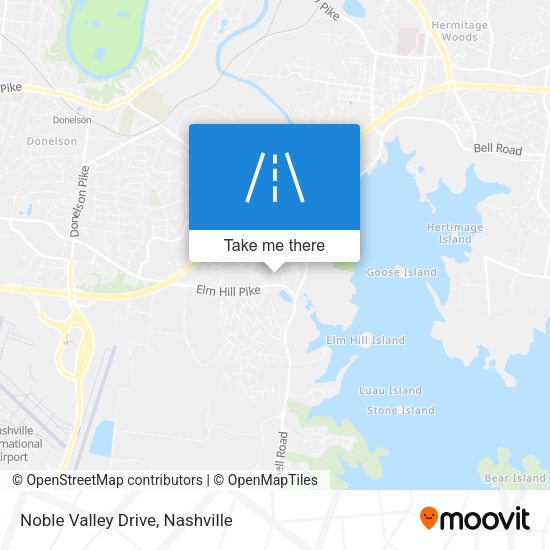 Noble Valley Drive map
