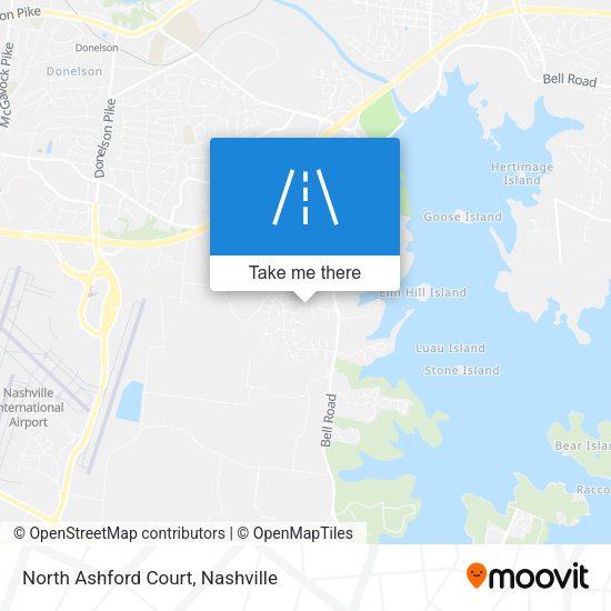 North Ashford Court map