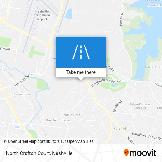 North Crafton Court map