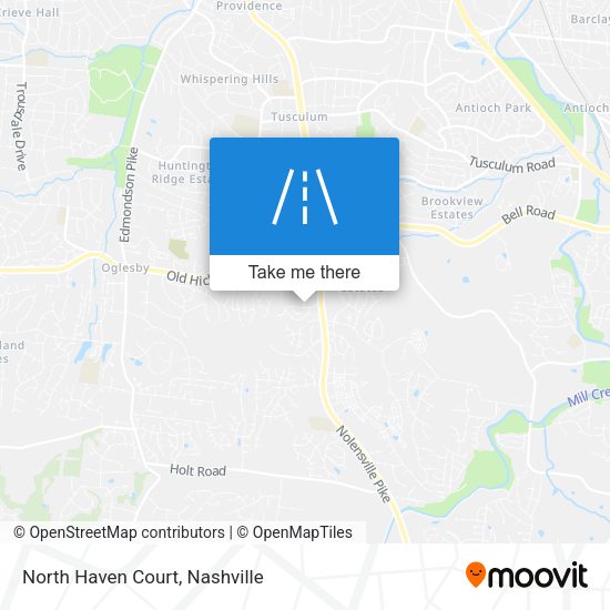 North Haven Court map