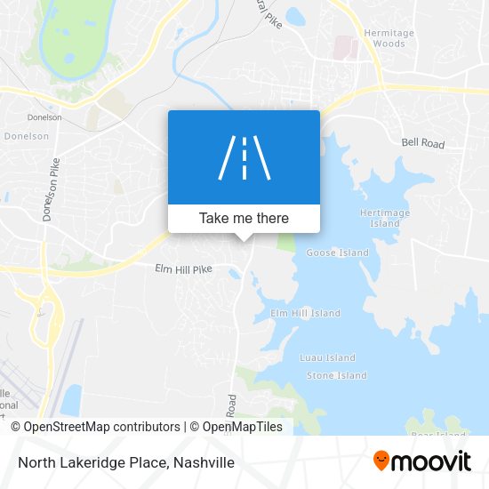 Mapa de North Lakeridge Place