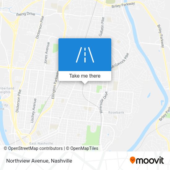 Mapa de Northview Avenue