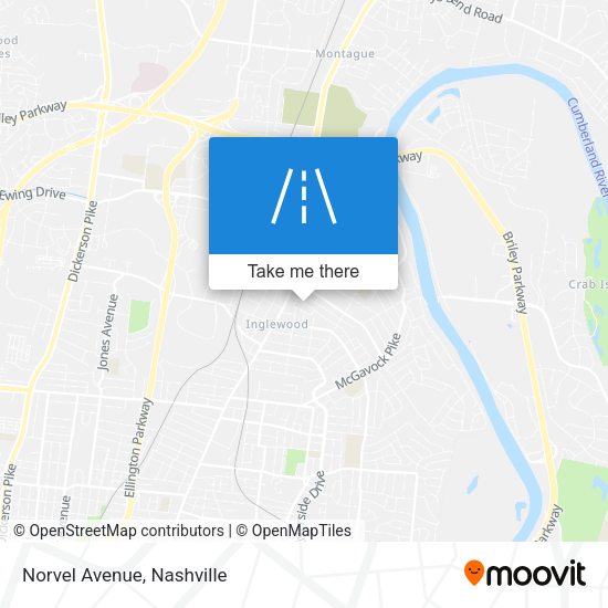 Mapa de Norvel Avenue