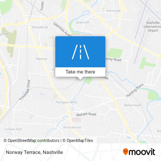 Mapa de Norway Terrace