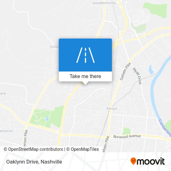 Mapa de Oaklynn Drive