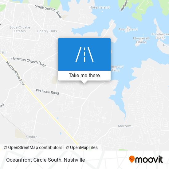 Mapa de Oceanfront Circle South
