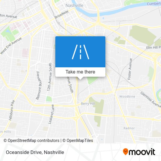 Mapa de Oceanside Drive