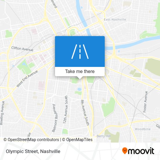 Mapa de Olympic Street
