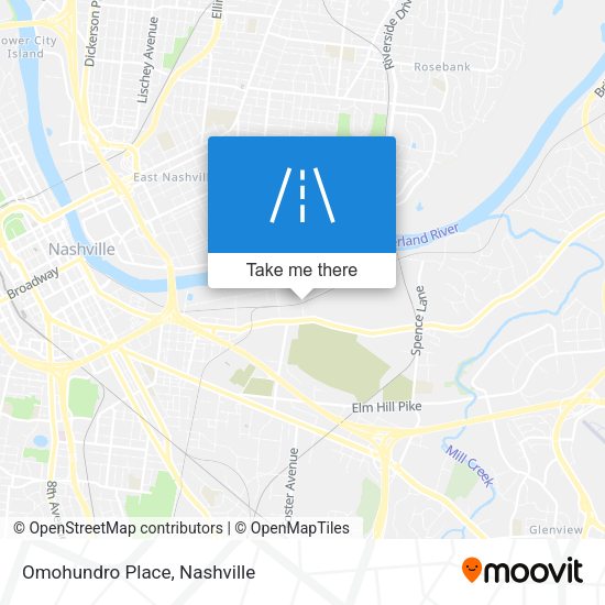 Mapa de Omohundro Place