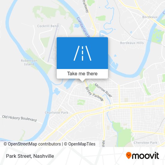 Mapa de Park Street