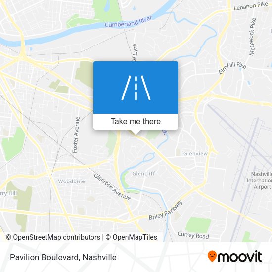 Pavilion Boulevard map