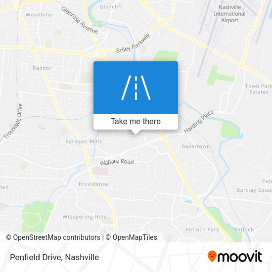 Mapa de Penfield Drive