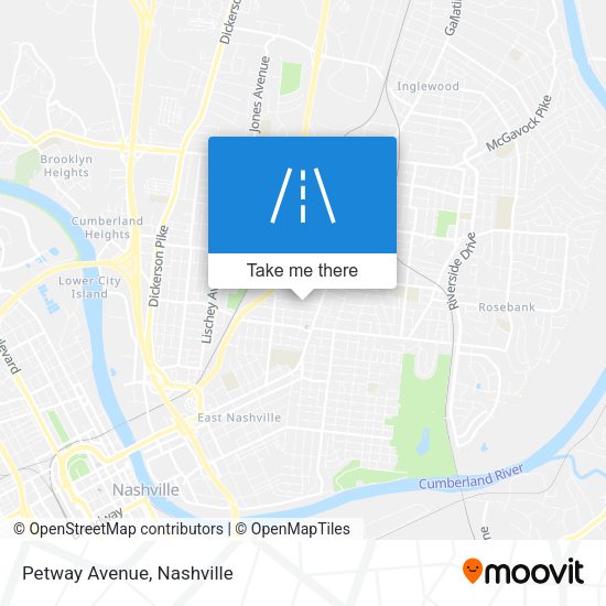 Mapa de Petway Avenue